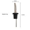 Vertedor de Vino de Acero Inoxidable Tapón para Botella de Vino Vertedor Mezclador Metálico Elegante Botella de Vino Tinto Transfronterizo de Comercio Exterior