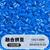 Pacote de Recarga de Miçangas Fuse 2,6mm 265 Série Todas as Cores Miçangas Misturadas 10g Saco Individual Miçanga Fuse Brinquedo DIY Material para Quebra-Cabeça