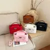 Bolso Princesa Diana Bordado de Moda Transfronterizo, Bolso Cuadrado Pequeño Versátil, Bolso de Mano de Bufanda de Seda a la Moda, Bolso de Hombro Cruzado de Alta Gama para Mujer