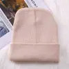 Gorros de lana para exteriores al por mayor para comercio exterior, gorros de punto de color liso, calentadores de cabeza tipo ski de estilo japonés para mujeres y hombres, gorros cálidos transfronterizos