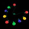 Cool Lysite ornamento de Natal 9LED cor lâmpada flash feriado brinquedo cross border venda quente colar luminoso