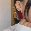 Pendiente de Oreja Peludo con Aguja de Plata 925 Otoño e Invierno Joyería de Oreja Peluda Linda Versátil Elegante Exagerado Pendientes de Celebridad de Internet Pendientes Mujer