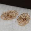 31*20mm Pieza de Flor de Cobre Horquilla DIY Accesorio para el Cabello Estilo Antiguo Materiales y Accesorios