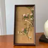 Nuevo Estilo Chino Salón de Jade Pintura Decorativa Rica Marco de Fotos Pintura de Mesa Pintura China Grabada de Nuevo Pintura Colgante para Entrada Sala de Estar Adornos de Escritorio