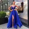 2023 Amazon Wish Ropa Europea y Americana Transfronteriza Sexy de un Hombro sin Mangas Vestido de Falda Larga con Abertura Ins