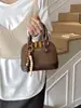 Bolsas de Alta Gama para Mujer 2026 Nueva Moda de Invierno Bolso Versátil Bolso de Hombro Estilo Coreano Bolso Cruzado Simple para el Trabajo