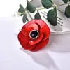 Nueva colección de broches de flor de acrílico con diseño vintage, borlas de camelia, accesorios para mujer, joyería transfronteriza al por mayor