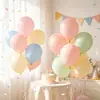 Balões de Látex Macaron de 10 Polegadas 100un Decoração de Festa Pastel