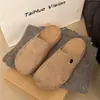 Mules Femininas Novas de Solado Macio para Calçar Facilmente 2026 Chinelos Estilo Birkenstock para Uso Externo, Estilo Preguiçoso Retrô para Primavera