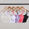 Sujetador de Yoga Nude Transfronterizo, Sujetador Deportivo de Espalda Hermosa, Sujetador Deportivo de una Pieza para Mujer con Copas Fijas, Alta Resistencia, Antishock