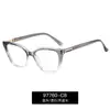 97760 Moda Europea y Americana Ojo de Gato Anti-Luz Azul Gafas Suministro de Fábrica Montura Espejos Venta al por Mayor Transfronteriza Más Vendidos Espejos Planos
