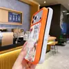 Funda de silicona líquida mate con parche de lazo rosa estilo mansión francesa para iPhone 18 Pro Max