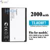 Adequado para Bateria de Celular Alcatel Pixi 4 5045D/Pop 2/C7 Tli020F7