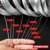Fio de ferro galvanizado antiferrugem para construção de estufas, DIY em casa, pendurar cortinas, varal, canteiro de obras, fio de ferro fino e macio