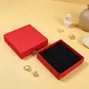 Estilo de Chica Energética Caja de Joyería Portátil de Cuero para Viajes y Uso Diario, Caja de Almacenamiento para Anillos, Collares, Pulseras, Bolsa de Accesorios a Prueba de Polvo
