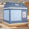 2025 Castillo Nuevo Modelo Clase a Cortina Blackout Infantil Mosquitero para Cama de Tres Puertas para Dormitorio en Casa Anticaída 1.8m