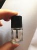 Botella de esmalte de uñas, subbotella de 5 ml, 10 ml y 15 ml, botella vacía de vidrio transparente, lote de botella de pegamento de pincel ancho DuPont