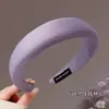Diadema de lujo ligero sintiendo presión ambiente para el cabello diadema cara femenina accesorio para el cabello de lazo estilo retro Hong Kong pinza para el cabello tocado de alta gama