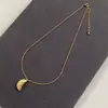 Collar Colgante de Empanada Ins Coreano de Moda para Mujer, Diseño de Nicho de Primavera, Estilo Minimalista de Gama Alta, Cadena para Clavícula de Empanada Tridimensional