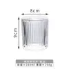 Tubo de Bastoncillos de Algodón Transfronterizo Taza de Enjuague Bucal para Hotel B&B Vaso para Cepillo de Dientes Vaso Transparente para Beber en Casa Vaso para Whisky