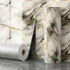 Pegatinas de Pared Autoadhesivas Papel Tapiz Imitación Mármol Cocina Baño Resistente al Aceite y a la Humedad Pegatinas Decorativas para Renovación de Paredes Mayoreo