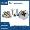 Parafuso Máquina Cabeça Cogumelo Grande Cabeça Parafuso Redondo Fábrica Parafuso Cabeça Redonda Capacete de Segurança Aço Inoxidável Fenda Cruzada Parafuso Cabeça Redonda Plana