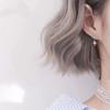 Pendientes de plata de ley 925 con diamantes personalizados y temperamento, pendientes de estrella para niñas, joyería de plata de ley de moda coreana.