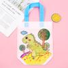 Bolsa de Grafitis No Tejida Bolsa de Clasificación de Basura DIY Material para Bolso de Mano de Producción Pintado a Mano para Niños