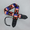 Correa de Guitarra 38/ 41 pulgadas Estilo Étnico Ancha Correa de Hombro para Guitarra Acústica Guitarra Eléctrica Poliéster Estampado Bandolera Instrumento Musical