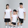 Uniformes de competición impresos para equipo de entrenamiento escolar, uniformes de fútbol transfronterizos, conjuntos de entrenamiento para niños y adultos