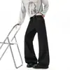 Jeans de diseñador de moda estilo americano para hombre, nuevo modelo 2026, high street cleanfit, pantalones rectos casuales holgados