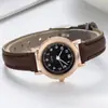 Relógios de Casal Finos com Pulseira Fina e Mostrador Pequeno Relógios Femininos Estudantes Femininas Estilo Coreano Simples Fofo Ensino Fundamental Retrô Literário
