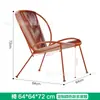 Cama de ratán y terraza de café para B&B, patio pequeño, silla de té, balcón de moda para exteriores, conjunto de mesa y sillas de tres piezas, Ocio
