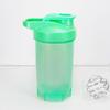 Copo shaker de plástico 500ml copo para milkshake de proteína em pó copo para pó de substituição de refeição copo esportivo de fitness copo shaker copo para mexer