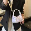 Bolso de Mano con Lentejuelas para Mujer de Comercio Exterior Transfronterizo Modelo Nuevo 2026 Nicho para Viajes Diarios Gran Capacidad de Hombro Cruzado Debajo del Brazo