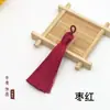 Anillo de tiro con borla de 8 cm DIY tejido a mano puro borla de anillo de tiro borla borla de nudo chino