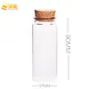 Suministro botella de vidrio para té perfumado de 37 mm de diámetro Botella de corcho de alto borosilicato botella de bayoneta fondo plano botella cápsula de los deseos engrosada