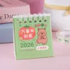 Calendário 2026 Simples Mini Calendário com Texto Inspirador Calendário Lunar Ornamento de Mesa Calendário Mensal Planejador de Cartão de Ponto Atacado
