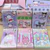 Sanrio Le Tikulomi Livro Silencioso Sem Cortes para Crianças Meninas Feito à Mão DIY Livro de Adesivos de Conta Feito à Mão