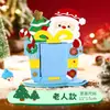 Moldura de Foto DIY Não Tecido de Natal Atividade Pai-Filho para Jardim de Infância Kit de Material para Moldura de Foto Artesanal Moldura de Foto de Natal