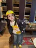 Weiniguo 2026 Otoño Nueva Ropa Infantil, Sudadera con Capucha Casual de Cinco Puntas para Niños y Niñas, Chaqueta Estilo Americano
