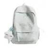 Mochila nueva de estilo japonés, de moda, de alta apariencia, fresca y dulce, de colores estrellados, para estudiantes de secundaria y preparatoria, bolsa escolar casual