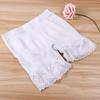 Verano para Mujer Anti-Oscurecimiento Sin Marcas Talla Extra Bóxer Cadera Vientre Encaje Fondo Pantalones de Seguridad Ión Plata