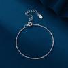 Pulsera de Plata de Ley 925 Transfronteriza de Moda Diseño de Comercio Exterior Bolitas Pequeñas Diseño de Nicho Versátil Temperamento Personalizado de Alta Calidad