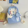Linda y Dulce Mini Mochila de Viaje para Niñas con Alta Apariencia y Colores Contrastantes para Mochila de Estudio y Viaje Infantil