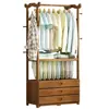 Armario Mayorista Estante de Almacenamiento Simple para Dormitorio Perchero de Pie Nanzhu Gabinete de Ropa Multifuncional para el Hogar Almacenamiento