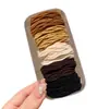 Diadema Elástica Ancha para Cola de Caballo Alta para Mujer, Banda de Goma Elástica, Alta Elasticidad, Cuerda para el Cabello Duradera, Goma para Moño, Accesorio para el Cabello