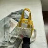 Bolso de lona ligero y versátil en bloques de color para mujer, nuevo bolso de mano de moda 2026, bolso cruzado versátil casual de nicho