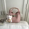Bolsa Saco Minimalista de Alta Qualidade para Mulheres 2025 Nova Moda Versátil de Nicho Ombro Transversal Elegante Bolsa de Mão para o Dia a Dia