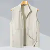 Ligero y Elegante 2026 Primavera/Verano Transpirable Secado Rápido Urbano Exterior Ligero Moda Deportiva Casual Chaleco Chaqueta